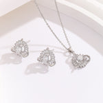 Load image into Gallery viewer, Golden Glow Silver Pendant Set - Reet Pehal
