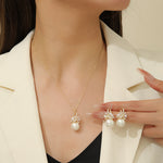 Load image into Gallery viewer, Radiant Flora Gold Pendant Set - Reet Pehal
