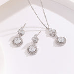 Load image into Gallery viewer, Stellar Halo Diamond Pendant Set - Reet Pehal
