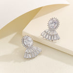 Load image into Gallery viewer, Glamour Galore Diamond Earrings - Reet Pehal
