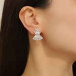 Load image into Gallery viewer, Glamour Galore Gold Earrings - Reet Pehal
