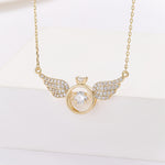 Load image into Gallery viewer, Luminary Wings Gold Pendant - Reet Pehal
