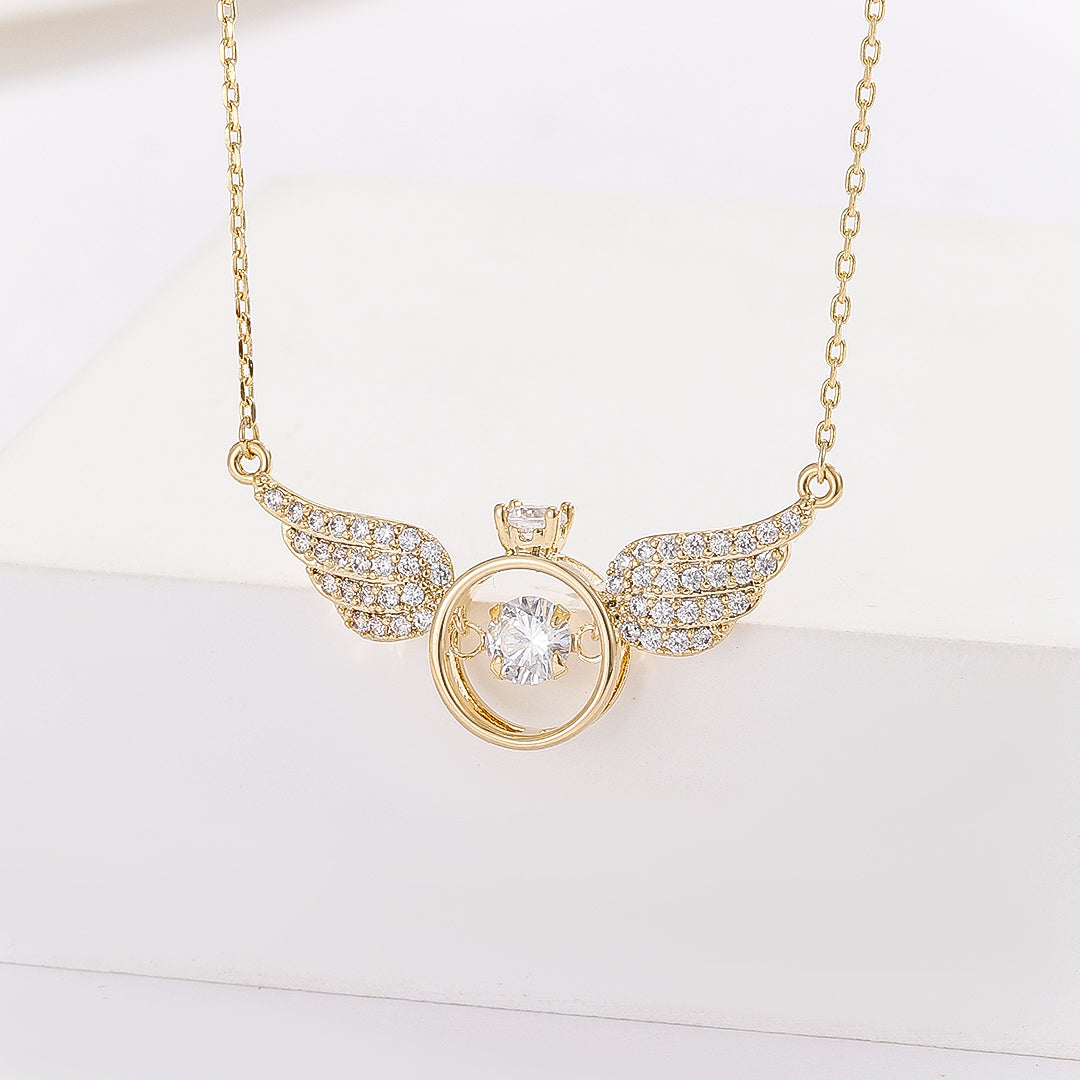 Luminary Wings Gold Pendant - Reet Pehal