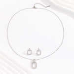 Load image into Gallery viewer, Minimalist Shine Silver Pendant Set - Reet Pehal
