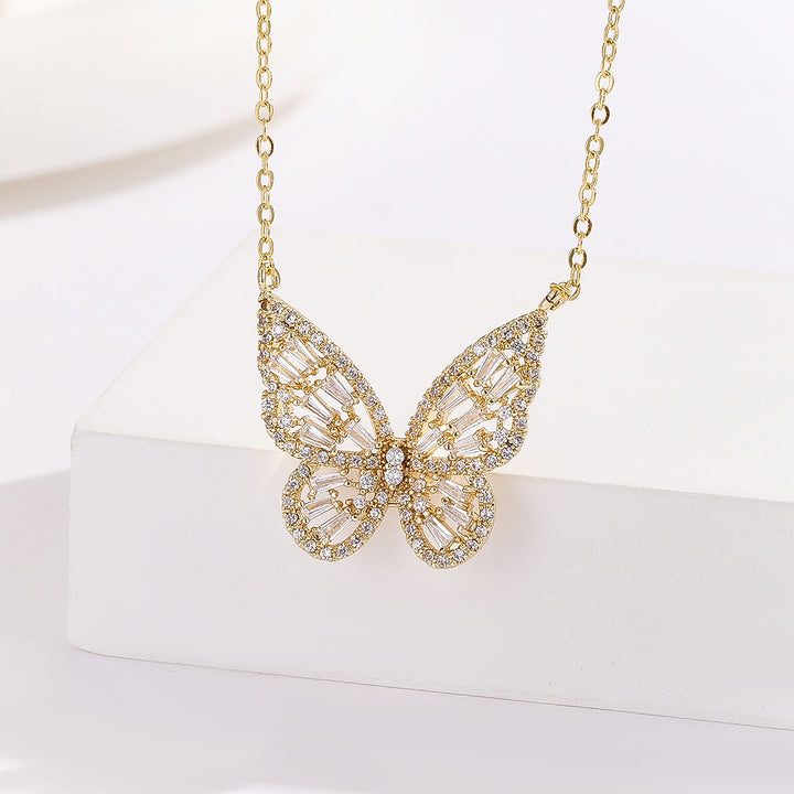 Radiant Wings Gold Pendant - Reet Pehal