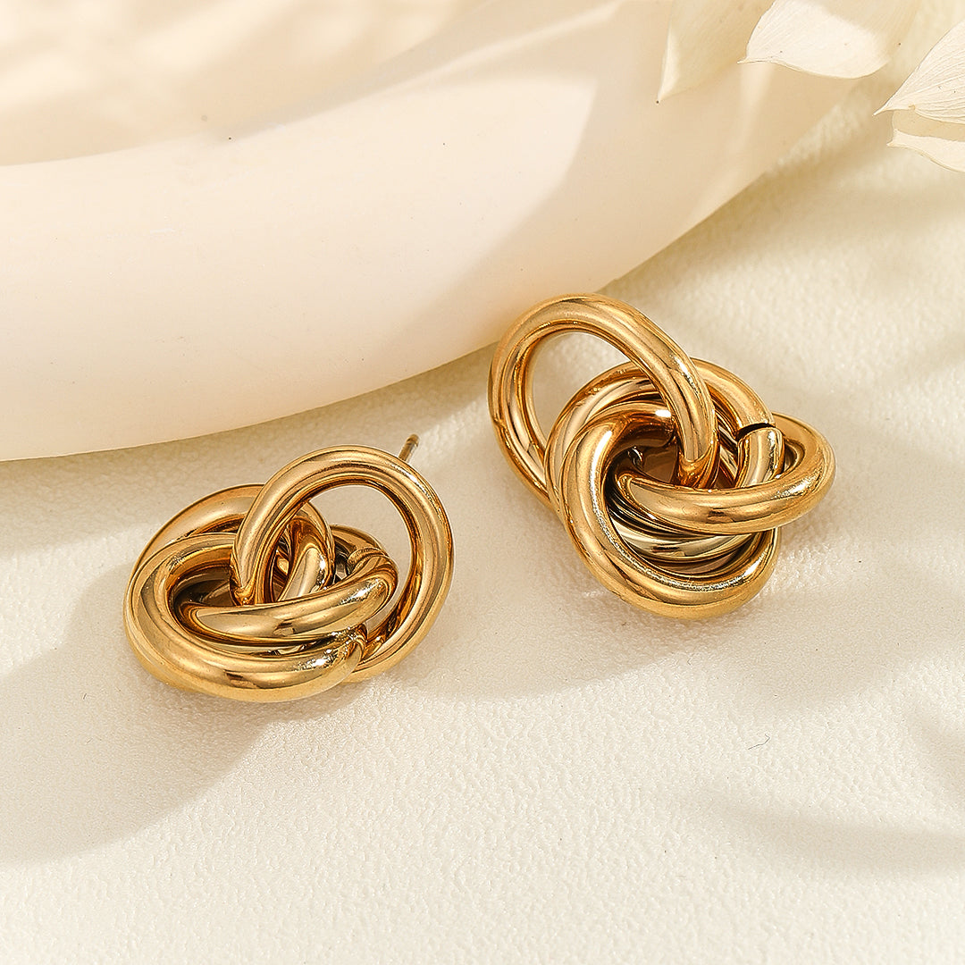 Interlocking Loop Luxe Earrings