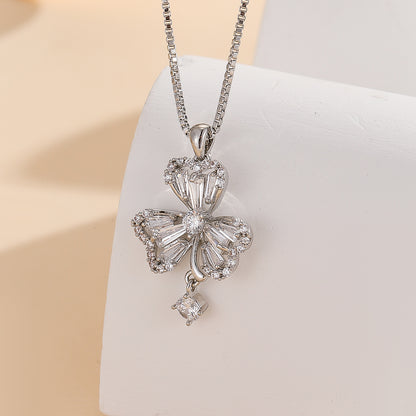 Ornate Love Blossom Silver pendant