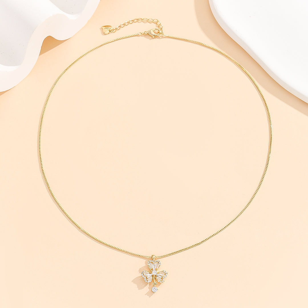 Ornate Love Blossom Gold pendant - Reet Pehal