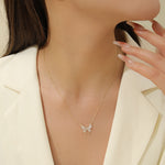 Load image into Gallery viewer, Shimmering Gold Butterfly Charm Pendant - Reet Pehal
