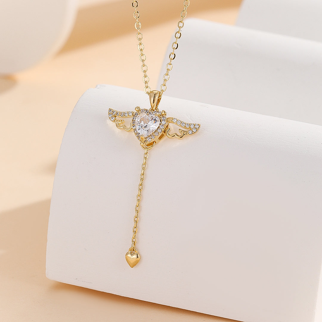 Heavenly Halo Gold Pendant - Reet Pehal