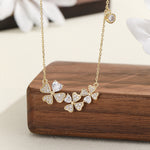 Load image into Gallery viewer, Trinity Blossom Gold Pendant - Reet Pehal
