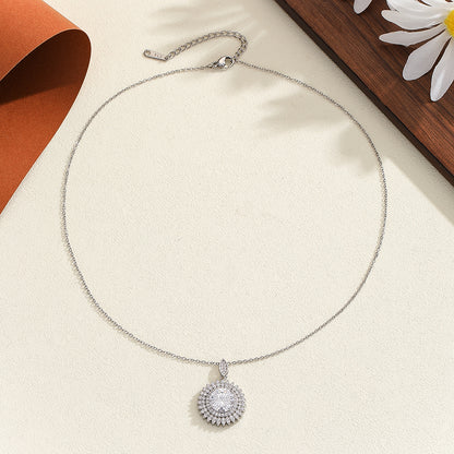 Exquisite Silver Andromeda Necklace