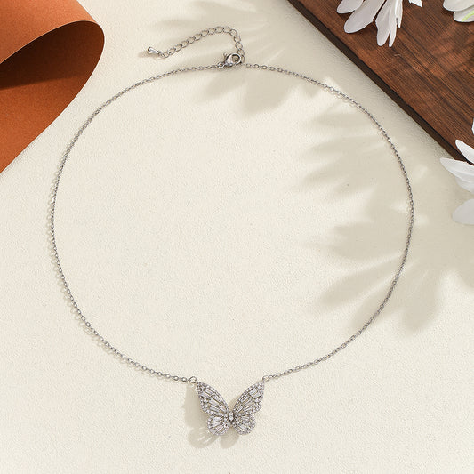 Radiant Wings Silver Pendant