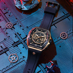 Load image into Gallery viewer, Paras Crown Midnight Rose Chronograph - Reet Pehal
