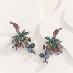 Load image into Gallery viewer, Lifelike Multicolor Plumage Marvel Earrings - Reet Pehal
