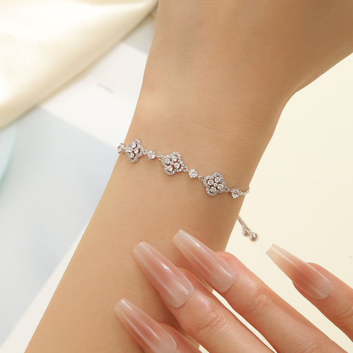 Divine Sparkle Diamond Bracelet - Reet Pehal