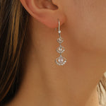 Load image into Gallery viewer, Whispering Willow Diamond Earrings - Reet Pehal
