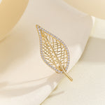 Load image into Gallery viewer, Enchanted Gold Leaf Brooch - Reet Pehal
