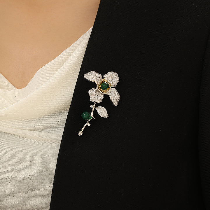 Floral Elegance Brooch - Reet Pehal