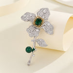 Load image into Gallery viewer, Floral Elegance Brooch - Reet Pehal
