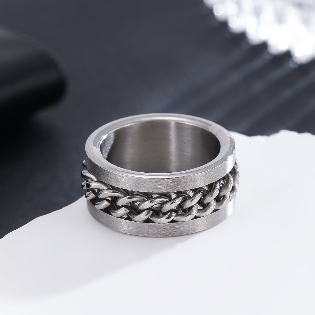 Classic Woven Silver Ring