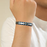 Load image into Gallery viewer, Bold Azure Men&#39;s Cuff
