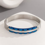 Load image into Gallery viewer, Bold Azure Men&#39;s Cuff
