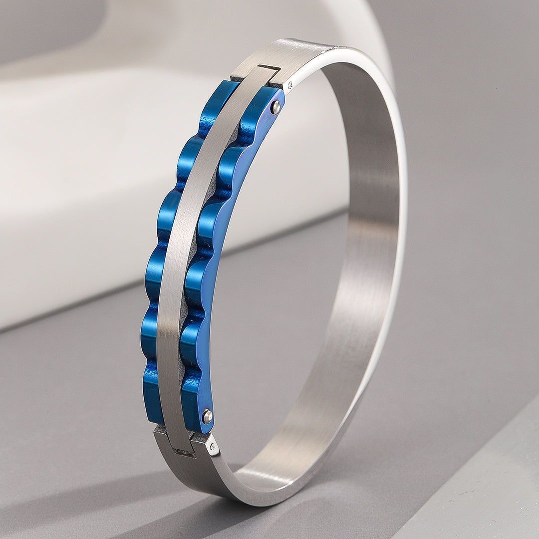 Bold Azure Men's Cuff