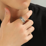 Load image into Gallery viewer, Classic Woven Silver Ring
