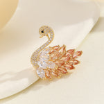 Load image into Gallery viewer, Stunning Sunset Peacock Brooch - Reet Pehal
