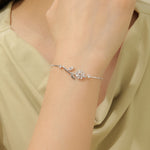 Load image into Gallery viewer, Tempting Silver Daisy Delight Bracelet - Reet Pehal
