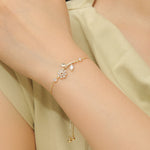 Load image into Gallery viewer, Tempting Gold Daisy Delight Bracelet - Reet Pehal
