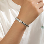 Load image into Gallery viewer, Sensational Midnight Grid Bangle
