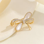 Load image into Gallery viewer, Chic Pearly Bow Pin - Reet Pehal
