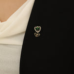 Load image into Gallery viewer, Enchanted Gold Tulip Brooch - Reet Pehal
