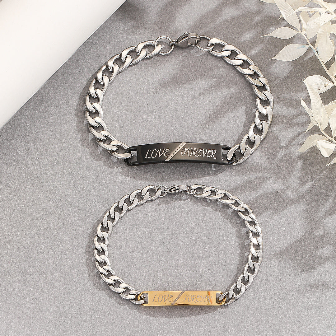 Forevermark link chain bracelet