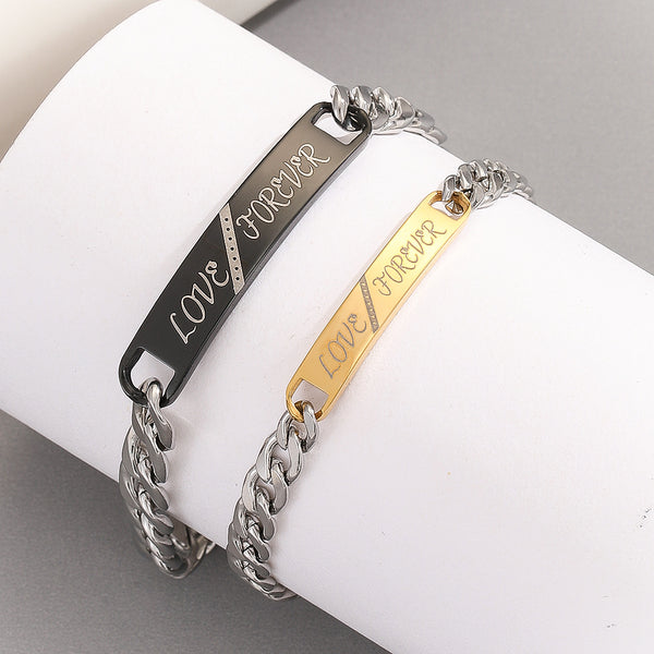 Forevermark link chain bracelet