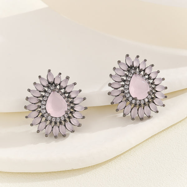 Striking Blossom Blush Earrings - Reet Pehal