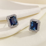 Load image into Gallery viewer, Gorgeous Sapphire Radiance Earrings - Reet Pehal
