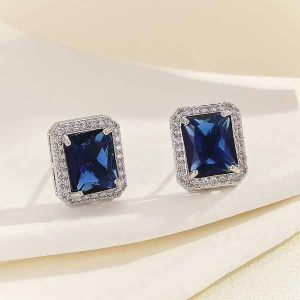 Gorgeous Sapphire Radiance Earrings - Reet Pehal