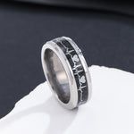 Load image into Gallery viewer, Metallic Silver Heartbeat Band
