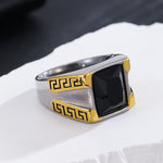 Load image into Gallery viewer, Trendy Grecian Shadow Ring” Website Description Unlock the
