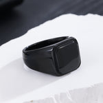 Load image into Gallery viewer, Glossy Square Onyx Band
