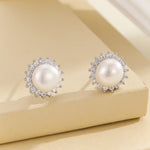 Load image into Gallery viewer, Classic Pearl Radiance Studs - Reet Pehal
