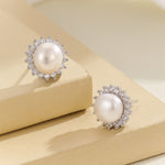 Load image into Gallery viewer, Classic Pearl Radiance Studs - Reet Pehal
