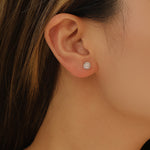 Load image into Gallery viewer, Stellar Sparkle Silver Earrings - Reet Pehal
