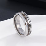 Load image into Gallery viewer, Chic Geometric Wedding Band
