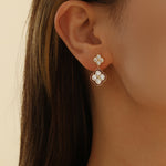 Load image into Gallery viewer, Radiant Blossom Gold Earrings - Reet Pehal
