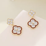 Load image into Gallery viewer, Radiant Blossom Gold Earrings - Reet Pehal
