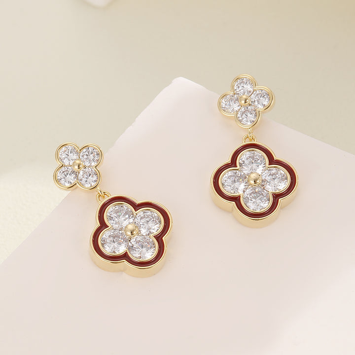 Radiant Blossom Gold Earrings - Reet Pehal